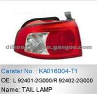 TAIL LAMP L 92401-2G000/R 92402-2G000