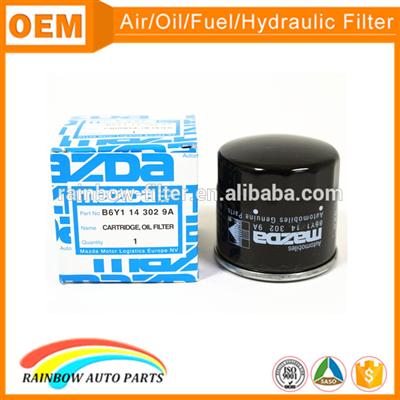 Manufacture auto parts B6y114302 best car oil filter for AXELA Saloon (BM)