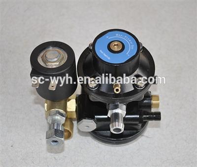 CNG pressure reducer regulator