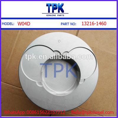W04D ENGINE PARTS LINER KIT PISTON SET 13216-1460