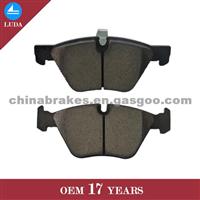 Replace Brake Pads For BMW OEM 34116763617 Good Friction Motorcycle Brake Part Oem Brake Pads FMSI