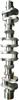 China MITSUBISHI Engine parts for MITSUBISHI 6D16 ME072197 engine crankshaft
