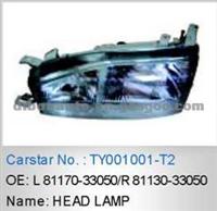 HEAD LAMP L81170-33050/R 81130-33050