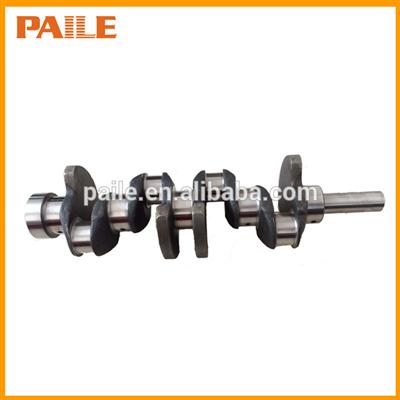 Forged steel and ductile cast iron crankshaft for diesel engine model TOYOTA 4K