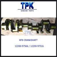 China Cat RF8 FORGED STEEL CRANKSHAFT, RF8T CAST CRANKSHAFT 12200-97566 12200-97516