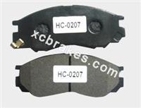 No-asbestos Auto Brake Pad D6081 Mitsubishi L200 / L300 from China