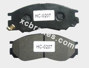 No-asbestos Auto Brake Pad D6081 Mitsubishi L200 / L300 from China