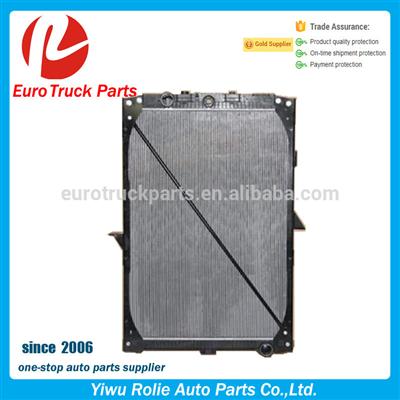 China Oem 1739550 1692332 Heavy Duty European Tractor Cooling System Daf Truck Aluminum Radiator