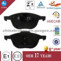 3068 3554 Hot Brake Pads For FORD,MAZDA,VOLVO Cars O-Pure Ceramic Brake Pad D1044 None Asbestos High Quality Best