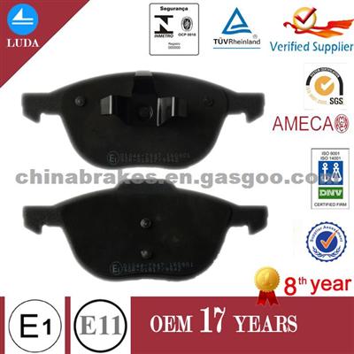 3068 3554 Hot Brake Pads For FORD,MAZDA,VOLVO Cars O-Pure Ceramic Brake Pad D1044 None Asbestos High Quality Best