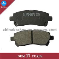 Semi-Metallic Brake Pad 04465-BZ010 For TOYOTA