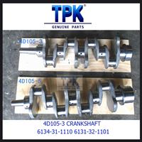 China 4D105 4D105-3 4D105-5 S4D105 crankshaft 6131-32-1101 6134-31-1010