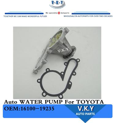 16100-19235 Auto Water Pump For TOYOTA