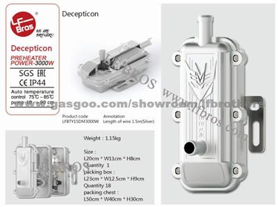 LF BROS Car Preheaters With CE & ROHS Certificate/ Deception