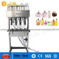 2017 New Semi Automatic 4-Heads Vacuum Perfume Filler Liquid Filling Machine