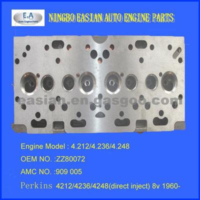 Perkins 4.212/4.236/4.248 Cylinder Head OE :ZZ80072 AMC :909 005