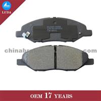 AY040-NS110 Semi-Metallic/Low Metallic / Ceramic Brake Disc Pads D1345