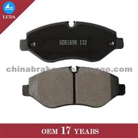 No Noise Semi Metal Brake Pads GDB1698 OEM 004 420 83 20