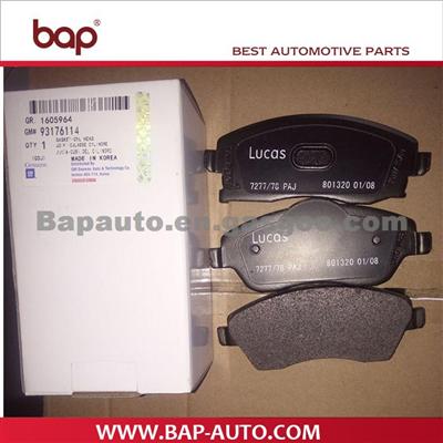 Opel Brake Pad 1605964,1605081,1605092
