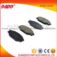 Toyota Hiace Auto Spare Parts Disc Brake Pad For Toyota Parts04465-26100