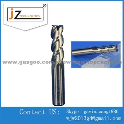 High Polish Aluminium Using Three Blades Bottomed CNC Carbide End Mills