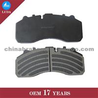 299 2348 Ceramic DAF Truck Front Brake Pad WVA 29087