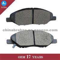 High Quality Brake Pad Manufacture Disc Brake Pads A-675WK/D1345