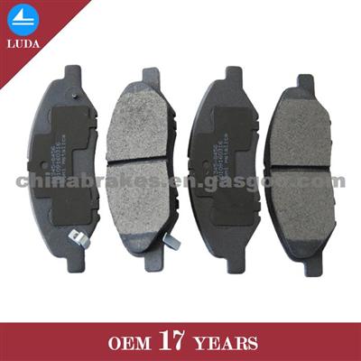 No Noise D1345-8456 Brake Pad For Japanese Auto After Market(OE:AY040-NS110)