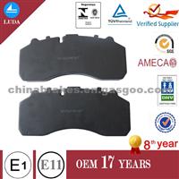Semi-Matallic DAF Truck Front Brake Pad FMIS D1203-8323
