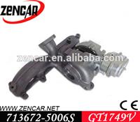 China Gt1749v 713672-2 Turbo Charger Turbo Turbo 713672-5006s 713672-0003, 713672-0004