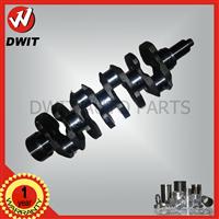 Auto Engine Cast Iron TD27 Crankshaft Engine camshaft