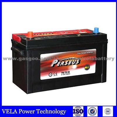 Auto Parts Batteries For Cars N90L/105d31l Mf Batteries