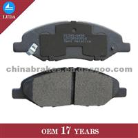 D1345 Brake Pad For Nissan OE: AY040-NS110