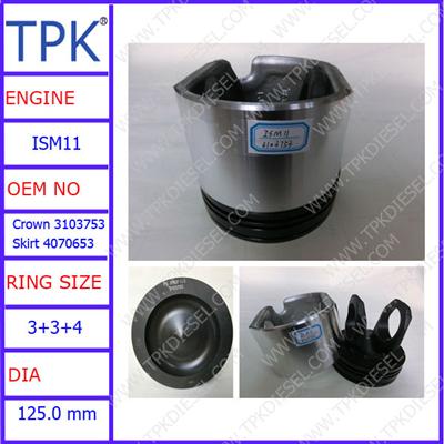 ISM11 engine piston,3103753, 4070653