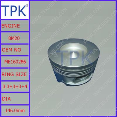 8M20 engine parts, diesel parts piston, ME160286
