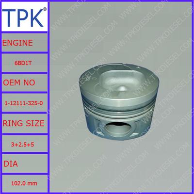 6BD1T diesel Piston set,1-12111-325-1 1-12111-775-0