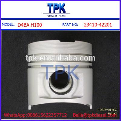 H100 D4BA PISTON 23410-42201