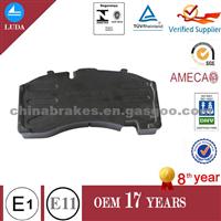 0980106950 Disc Truck Front Brake Pad WVA 29171 For BPW