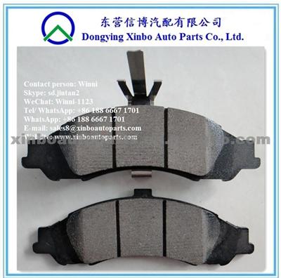 Semi-Metallic Car Brake Pad D1043 For Buick