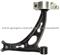 VW Golf/A3/VW Jetta LOWER RIGHT CONTROL ARM/SUSPENSION/1K0407152M/520-580/MS20478/K620142