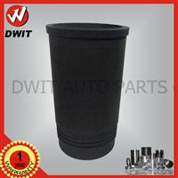 Truck engine liner 6D105 cylinder liner 6137-21-2210 black liner