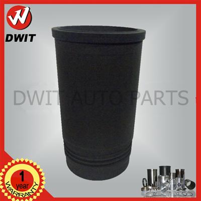 Truck engine liner 6D105 cylinder liner 6137-21-2210 black liner