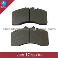 Semi-Metallic BPW Disc Truck Brake Pad WVA 29228