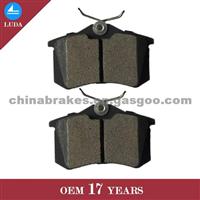 Low-Metallic Disc Brake Pad D340