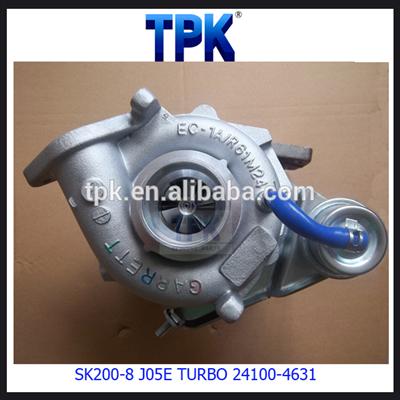 SK200-8 TURBO, J05E TURBOCHARGER 24100-4631