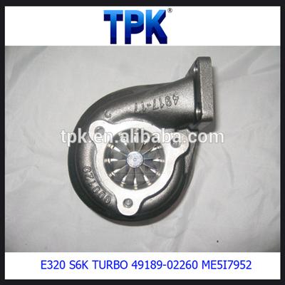 E320 S6K TURBO,TURBOCHARGER 49189-02260, 5I7952