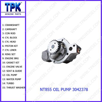 M11,ISM,ISM11,QSM,QSM11 Engine Parts OIL PUMP 4003950