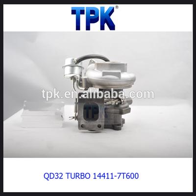 QD32 TURBOCHARGER 14411-7T600, TD04L TURBO 49377-02600