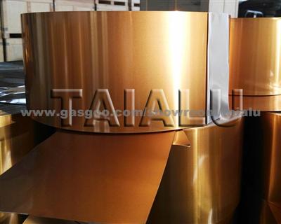 Product Name Golden Protective Lacquered Aluminum Coil Foil For Caps