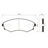 DB1167 GDB895 MDB1488 Car Brake Pad For Car Parts FROM CHINA
